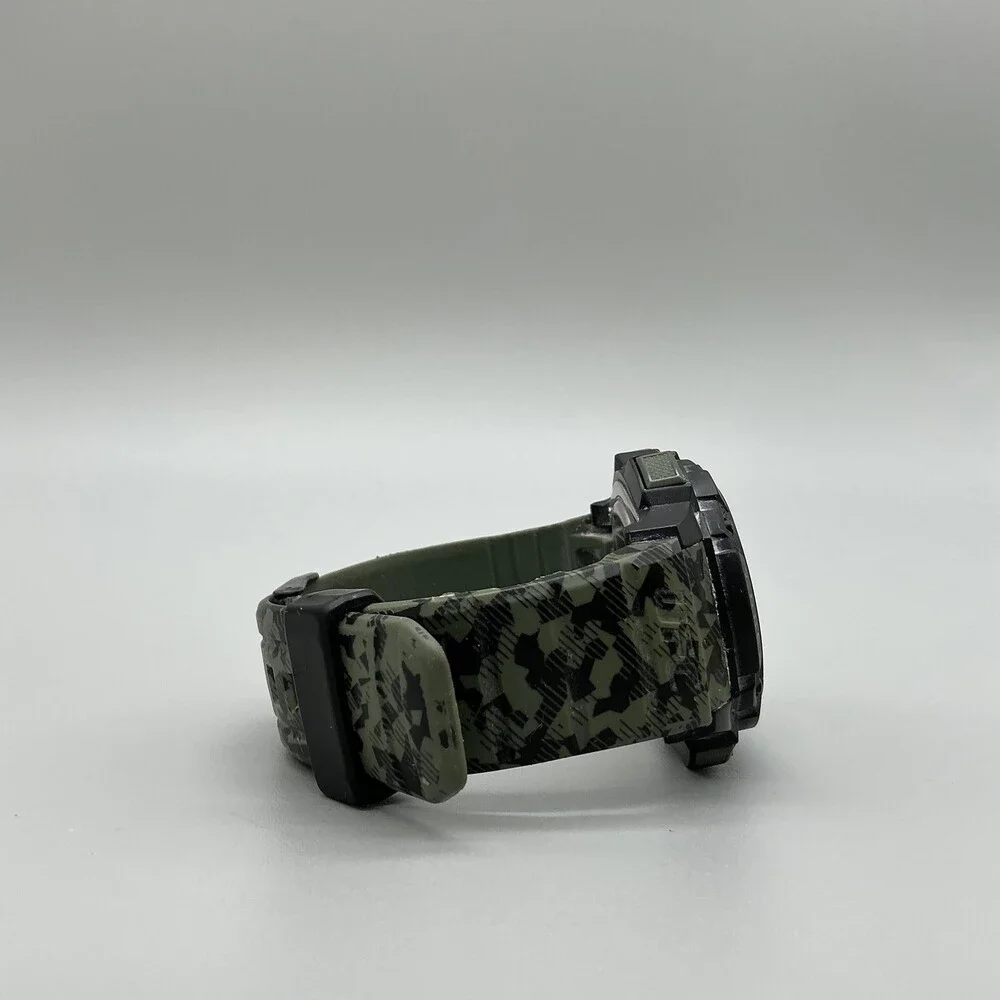 Timex UFC TW4B27500 Mens Watch 45mm Digital Shock Gray Camo Green Resin 100M